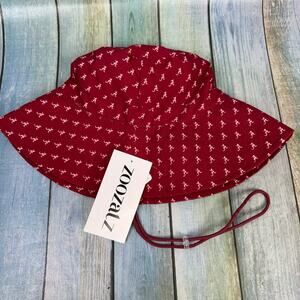 Alabama Crimson Tide Bucket Hat NEW Red White Boonie Chin Strap Unisex Zoozatz